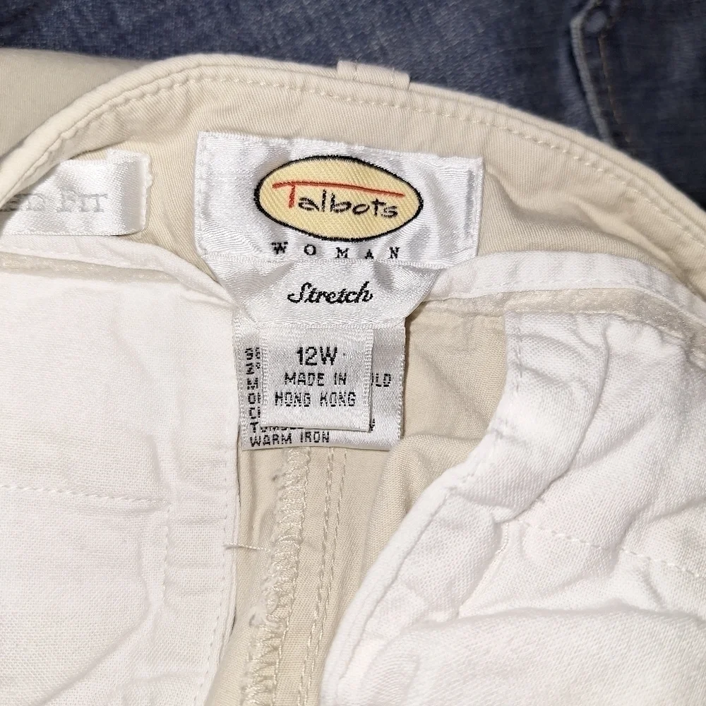 Talbots capri size 12W Tailored fit